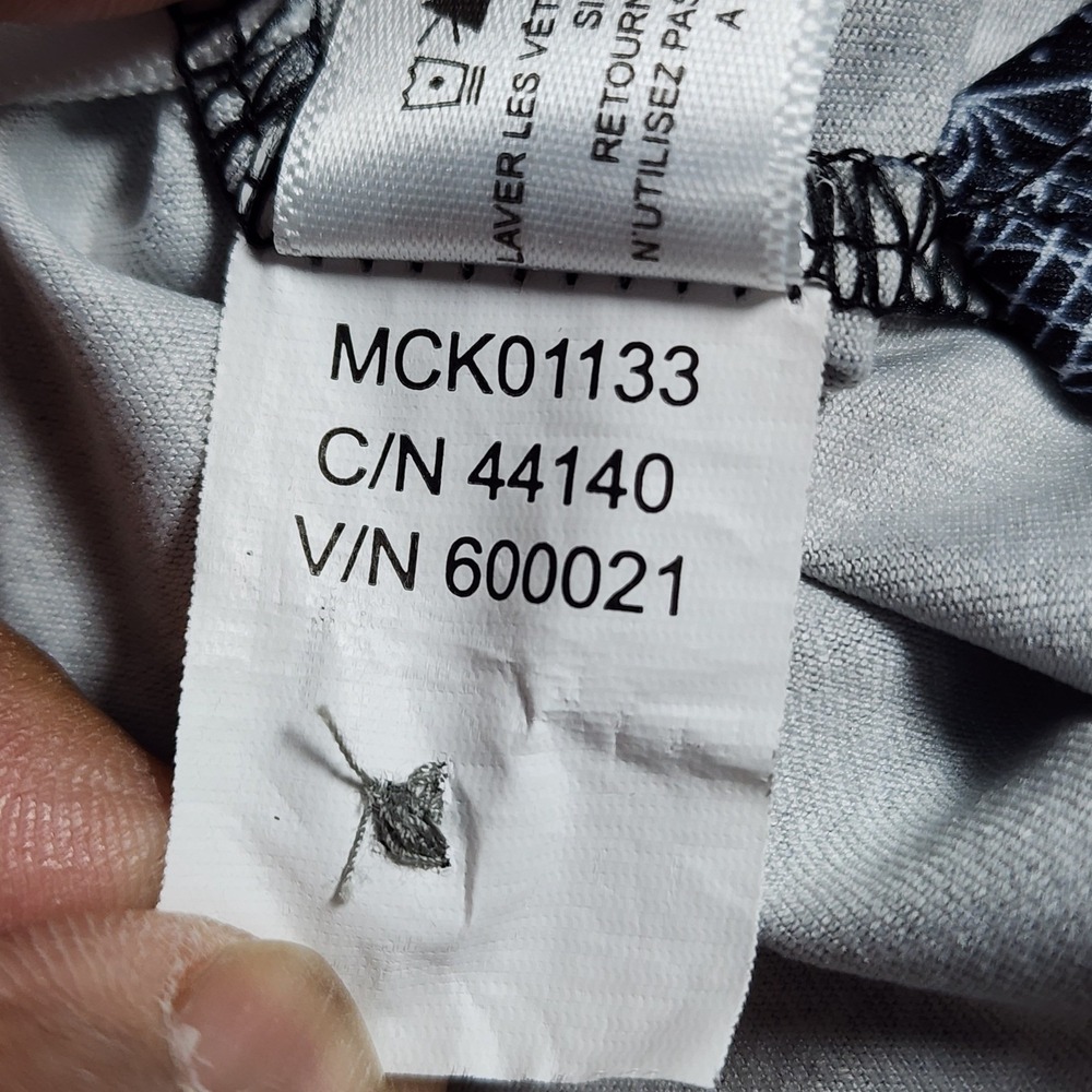 Cutter & Buck Polo Shirt Mens XL Black White Montecristo Golf Classic Logo - Picture 8 of 10